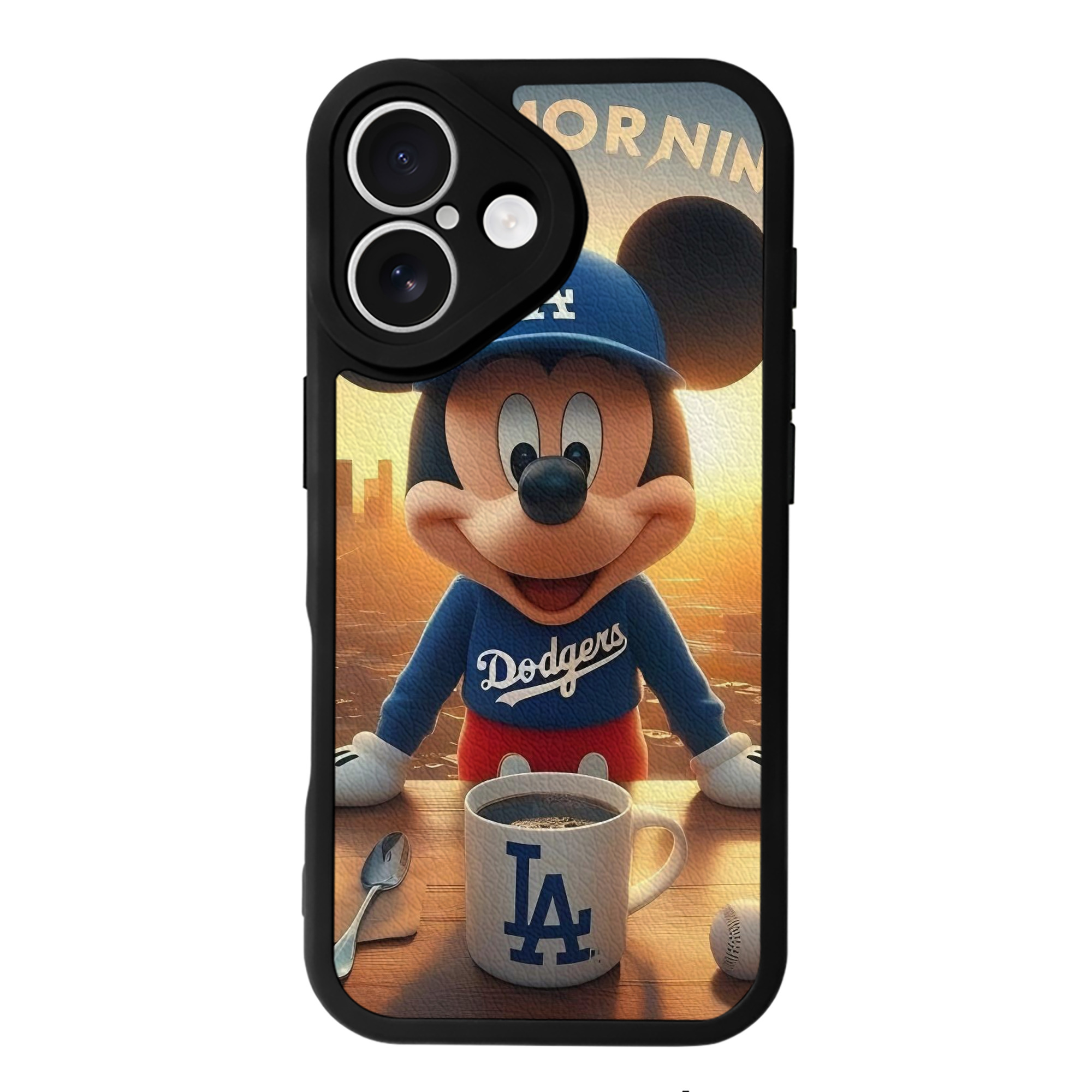  IPhone 16 Silicone Leather Case – UV Print, Lambskin Texture – Perfect Fit, Wireless Charging Compatible, Scratch Resistant, Precise Cutouts – Stylish Protection For IPhone 16